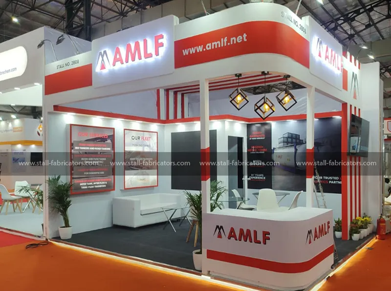 Exhibition stall for AMLF at Chem Expo 2026