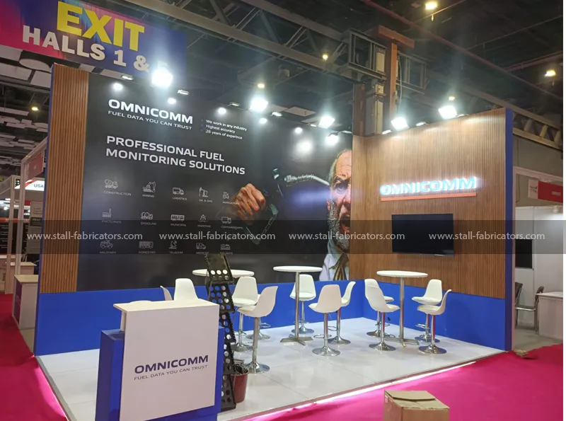 Exhibition Stall for Omnicomm