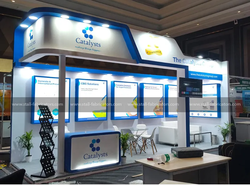Exhibition Stall for The Catalysts Group